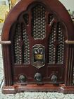 General Electric Cathedral Reproduction Am Fm Radio 7-4100 Works 