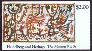 Heidelberg & Heritage 1990 bkt, p141⁄2. 4x43c y el 28c raramente usado. • CORREO GRATUITO - Imagen 1 de 2