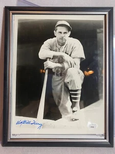 Bill Terry JSA Signed 8x10 Photo Autograph Giants w/ frame - O - Picture 1 of 3