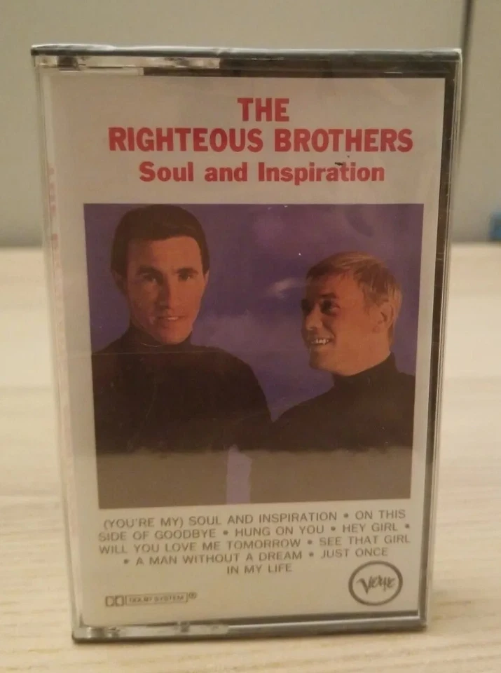 The Righteous Brothers: Soul and Inspiration Vintage Cassette Tape NEW  - Image 1 of 1