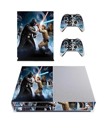 STAR WARS STICKER/SKIN FOR XBOX ONE S CONSOLE/ REMOTE CONTROLLER, XBS9 - Image 1 of 4