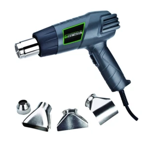 GENESIS 12.5 Amp Corded Heat Gun Kit Paint Removing Adhesive Shrink Wrap Heater - Picture 1 of 12