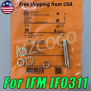 For IFM Efector IF0311 Inductive Proximity Sensor Switch 20-140 VAC/DC 200mA NO - Picture 1 of 6
