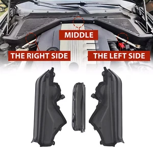 For BMW X5 X6 E70 E71 06-14 Engine Upper Cover Compartment Partition Panel 3PCS - Picture 1 of 18