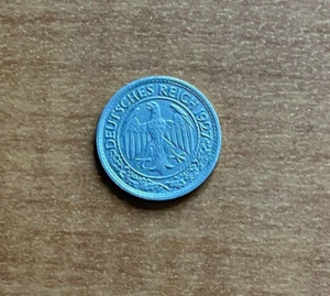 1927 A Germany 50 Reichspfennig bg - Picture 1 of 2