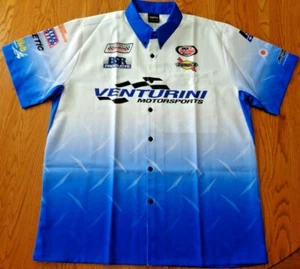 NASCAR VENTURINI Motorsports ARCA Series Team Issued Crew Pit Shirt Size XL - Picture 1 of 11