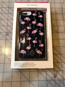 Vera Bradley iphone case Soft Flex Pink Flamingos 8PL/ 7PL/6sPL/6PL - Picture 1 of 1