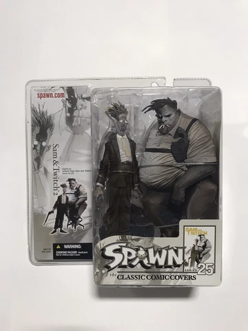 Sam and Twitch 2 classic Comics covers 2004 McFarlane toy figure Cover