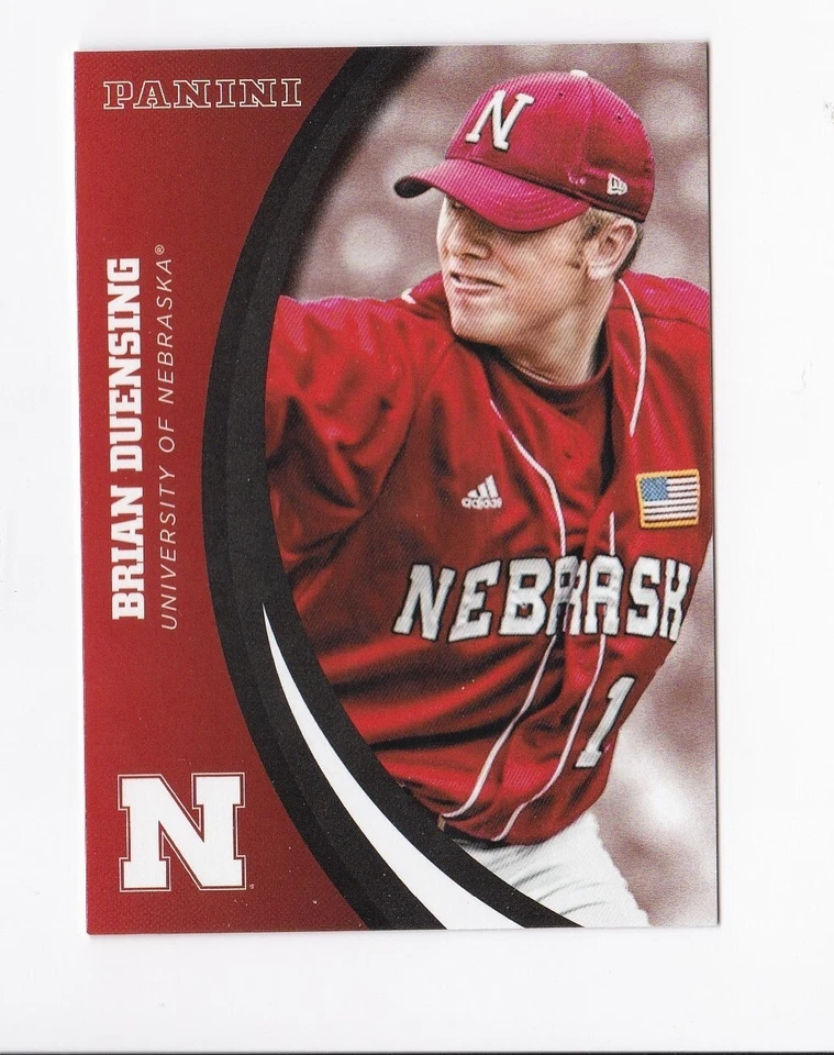 2015 PANINI Nebraska Cornhuskers Husker Team Collection #40 Brian Duensing - Image 1 of 1