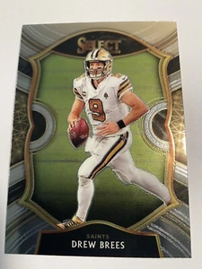 2020 select football Concourse Level Drew Brees #15 Saints Base    - Picture 1 of 1