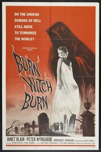 Neuer Kunstdruck des Filmplakats von 1962 "Night of the Eagle" AKA "Burn Witch Burn - Bild 1 von 1