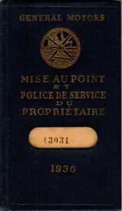 Bélgica, 1936, seguro de servicio y manual - camión Bedford, motores generales - Imagen 1 de 24