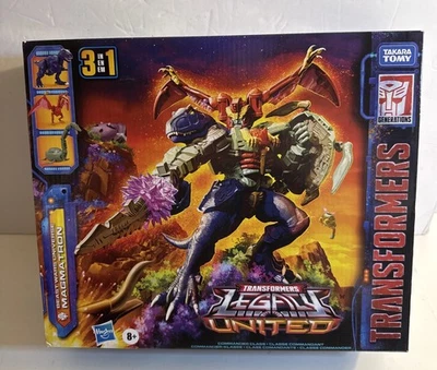 Transformers Legacy United Commander Class Beast Wars Universe Magmatron, LEER Foto 1 de 4