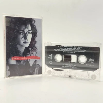 Gloria Estefan Miami Sound Machine Cuts Both Ways Cassette 1989 Epic OET 45217 - Image 1 of 4
