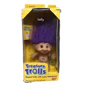 1998 Lolly Treasure Troll in original box - Picture 1 of 5