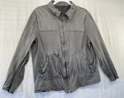 Vera Pelle женщин мягкая кожаная куртка серый мотоцикла размер XL (52) сделано Италия - Изображение 1 из 4