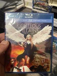 Righteous Villains (Blu-ray/DVD, 2020) combo pack SEALED Free Shipping - Picture 1 of 1