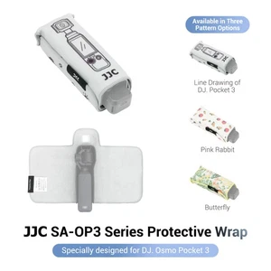 JJC Camera Protective Wrap Strong Adhesive Washable Soft for DJI Osmo Pocket 3 - Picture 1 of 24
