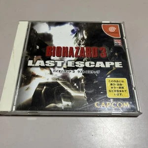 BIOHAZARD 3 LAST ESCAPE Resident Evil Dreamcast Japan K2 - Picture 1 of 2