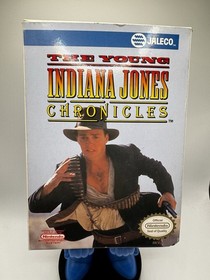 Young Indiana Jones Chronicles CIB 100%  Complete Nintendo NES 