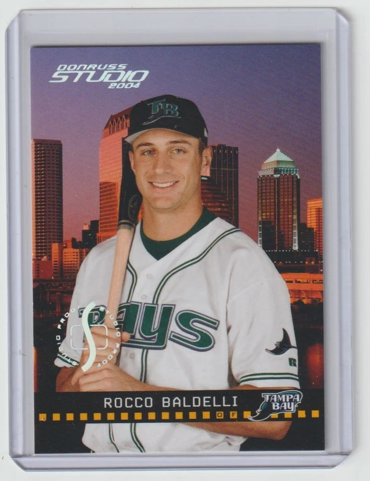 2004 Studio Proofs Silver Rocco Baldelli Rays #15/100 - Image 1 of 1