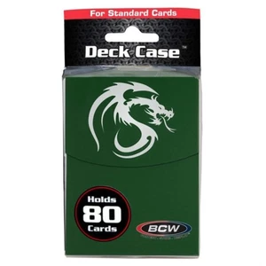 BCW 1-DC-GRN Custodia Per Mazzo Verde MTG Magic The Gathering - Foto 1 di 1