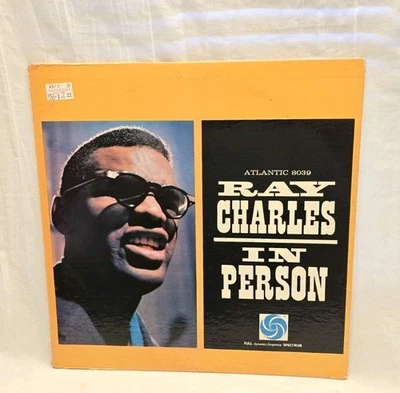Ray Charles In Person Record Vinyl LP  - Image 1 of 4