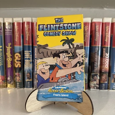 The Flintstone Comedy Show Fred's Island VHS Pebbles Bam Bam - Image 1 of 4