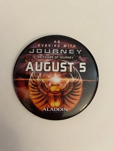 Aladdin An Evening With Journey Pin Back Button P32 - Bild 1 von 3