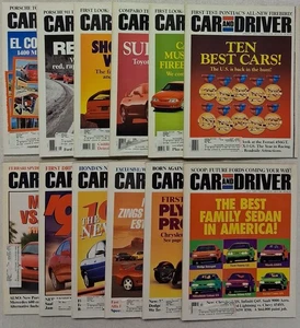 Car And Driver Magazine 1993 Full Year Lot Set Of 12 Like New-Very Goo Condition - Bild 1 von 17