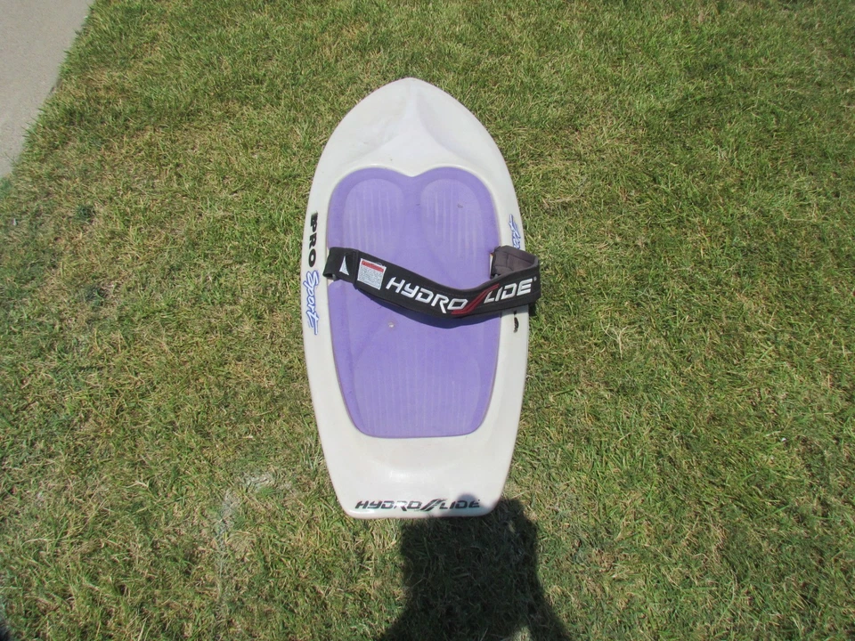 Vintage Hydroslide Pro Sport 53" Kneeboard with Strap White Good Shape Read - Image 1 of 4