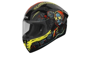 CASCO INTEGRALE MOTO AIROH CONNOR DOUBLE FACE GLOSS TOURING STREET LUCIDO - Imagen 1 de 5