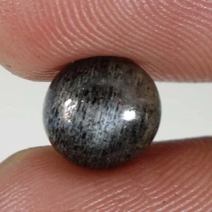 02.95 Cts, Natural Chatoyant GOLDEN SUNSTONE Round Cabochon 11X15X05 MM Gemstone - Picture 1 of 2