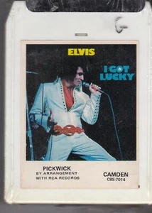 ELVIS PRESLEY I Got Lucky Still-Sealed 8-track tape issued in 1973 RCA/Camden - Picture 1 of 3
