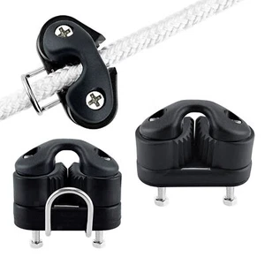 Fast Entry Composite Cam Cleat Wire Fairlead Cam Cleat Clip for Sailing - Picture 1 of 7