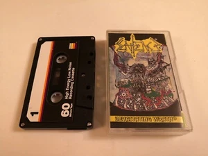 Sentence - Devastating Wrath cassette MC Whiplash Demolition Hammer Morbid Saint - Picture 1 of 8