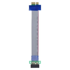 Pci-e Extension Line PCIE 1X Double-speed Male-to-Female Converter Cable 7.5in - Afbeelding 1 van 8