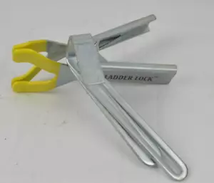 Ladder Lock Steel Trivalent Coating Silver Securing Device - Picture 1 of 9