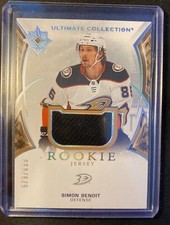 2021-22 Upper Deck Ultimate Collection - Ultimate Rookies Jersey #153 Simon...