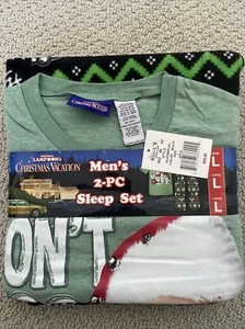 ¡NUEVO! Juego de pijama de 2 piezas de vacaciones de Navidad para hombre talla grande - Imagen 1 de 3