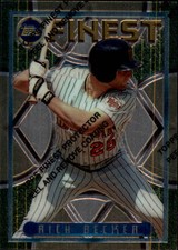 1995 Finest Minnesota Twins Baseball Card #310 Rich Becker