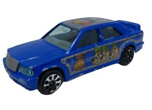 Disney Burago Diecast Toy Car Mercedes Italy Beagle Boys 4"