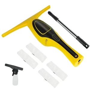 Recharge Cordless Window Vac Squeegee Head Streak Vacuum Cleaner Glass Squeegee - Picture 1 of 9
