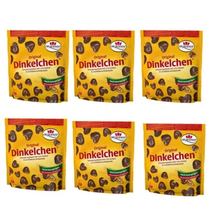 Dr Quendt Original Dinkelchen Con Cioccolato Fondente 85G 6 Pezzi - Foto 1 di 1