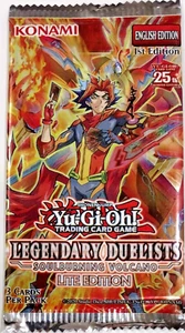 Yu GI Oh! Legendary Duelist 1st Edition (3 Cards per Pack) New Sealed - Picture 1 of 2