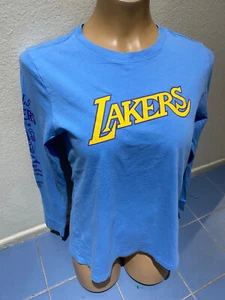 Los Angeles Lakers Nike City Edition Courtside Heavyweight Moments Long TShirt L - Picture 1 of 10