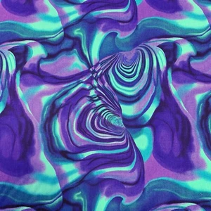 NUTEX STOFF - 100% Baumwolle - Tuku Tuku - Blau (86770-102) - Bild 1 von 6