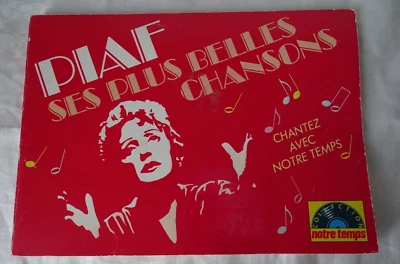 EDITH PIAF , livret photos ,partitions, paroles plus belles chansons, La foule - Photo 1/4
