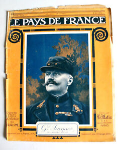 ANCIEN JOURNAL LE PAYS DE FRANCE 3e ANNEE N°81: 4 MAI 1916 GENERAL JACQUES BELGE