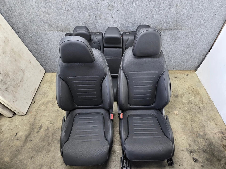 Leather Seat Seats Set Front Rear Amg Mercedes W206 C43 C300 2k oem - Image 1 of 4